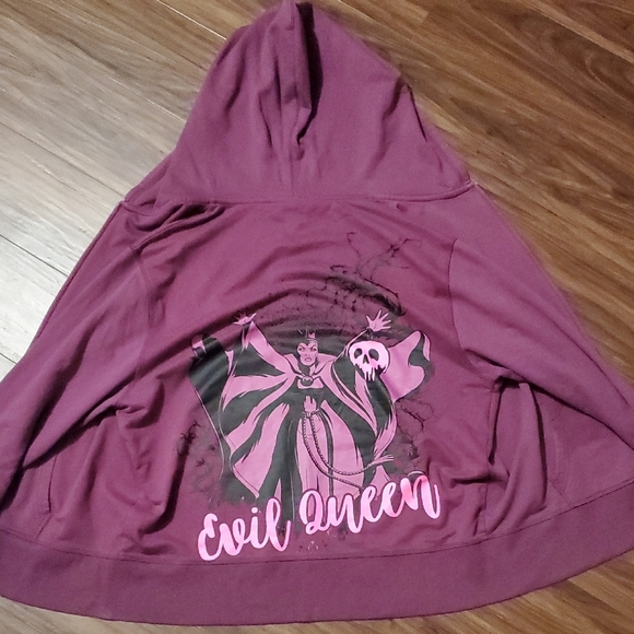 Disney Tops - Disney Maleficent Purple Evil Queen Hoodie
